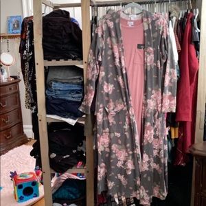 XL unicorn Lularoe Sarah & XS Lularoe Carly Dress